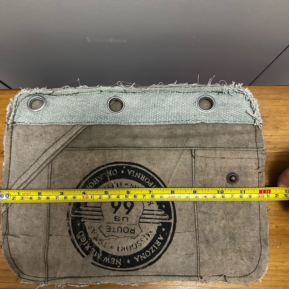 Vintage Addiction Route 66 Canvas Electronics Case - Picture 6 of 7